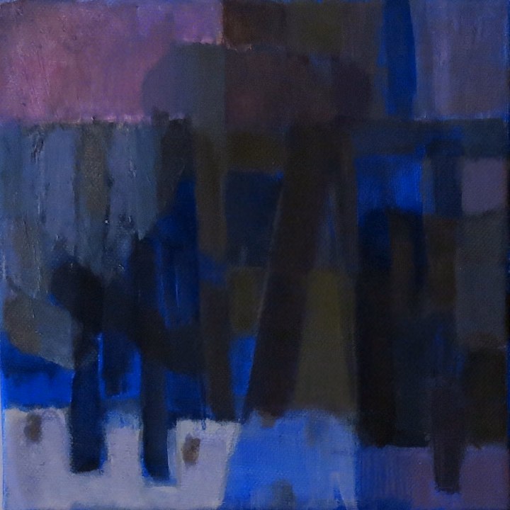 Painting detail · 10 × 10 cm of Shipwrecks (A)