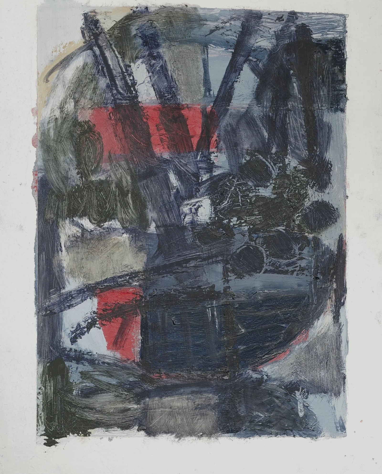 Black Olives (Still at Home, 2021) — painting by Luz David von Franquemont