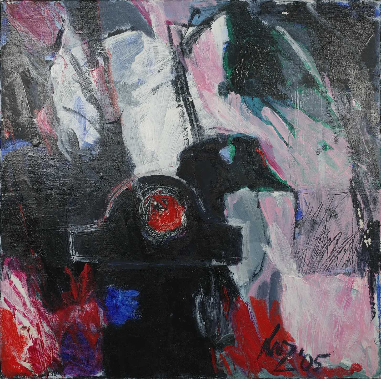 D.O.G. (2005) — painting by Luz David von Franquemont