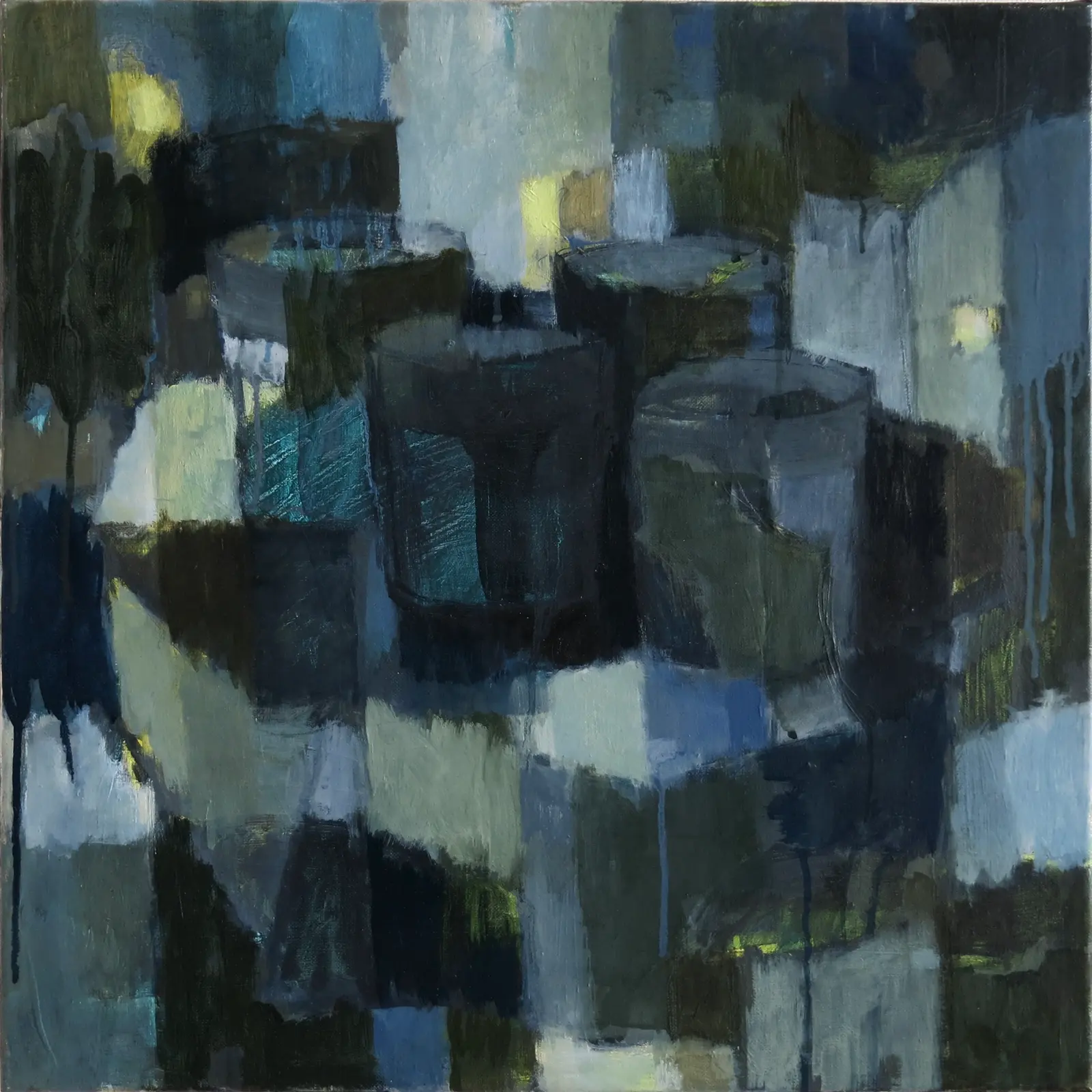 Lucciole (2009 - 2016) — painting by Luz David von Franquemont