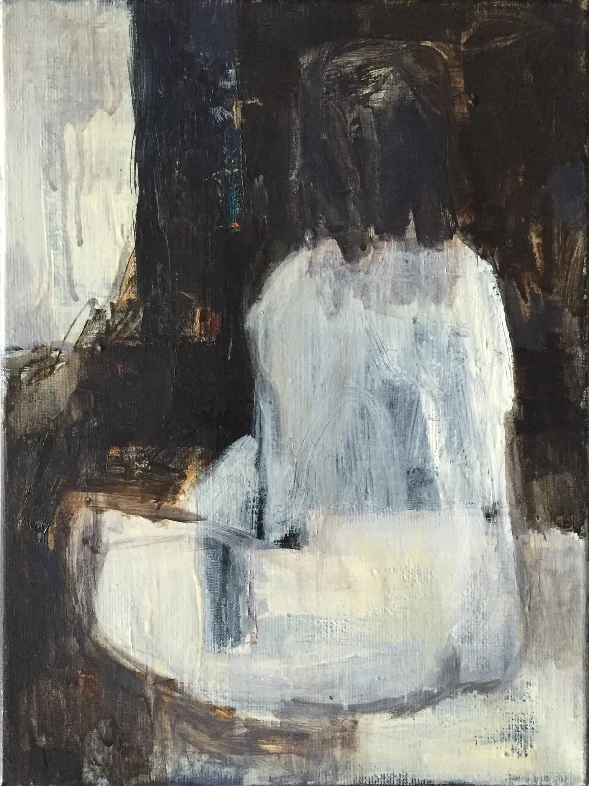 Bedroom (2010) — painting by Luz David von Franquemont