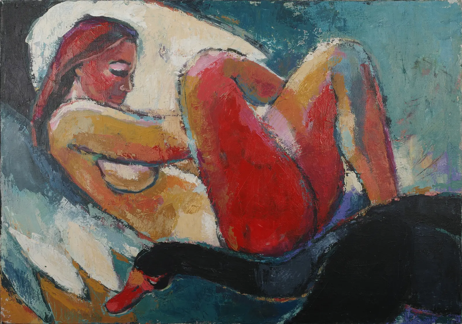 Untitled — painting by Luz David von Franquemont