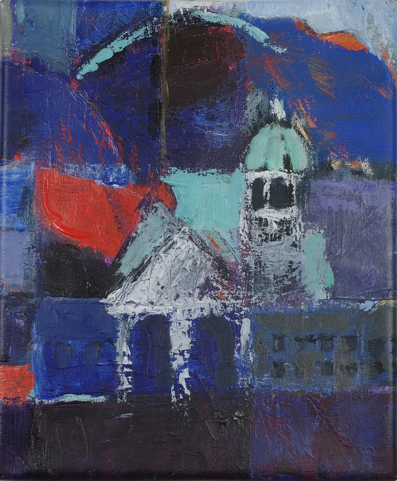 Untitled — painting by Luz David von Franquemont