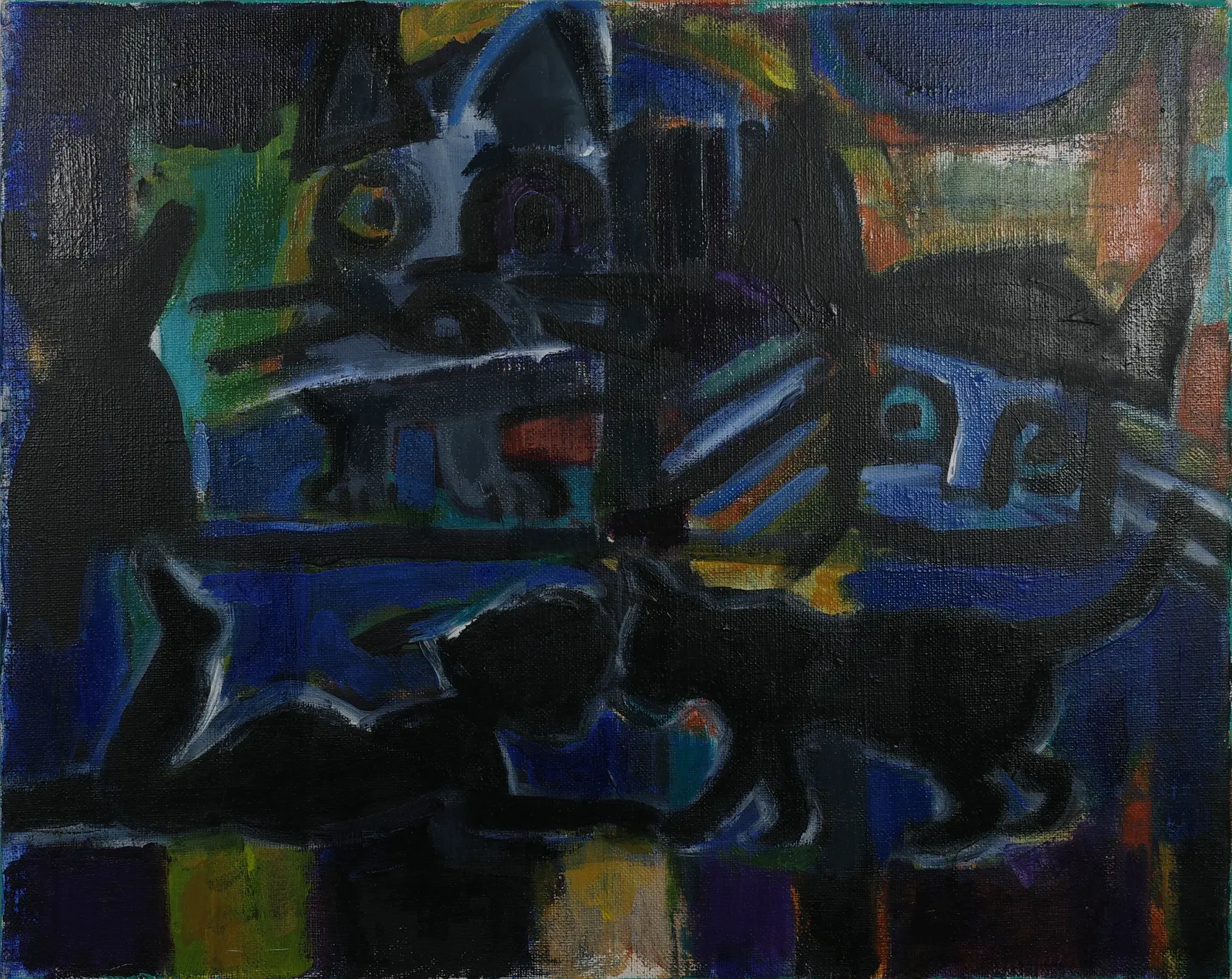 Untitled — painting by Luz David von Franquemont