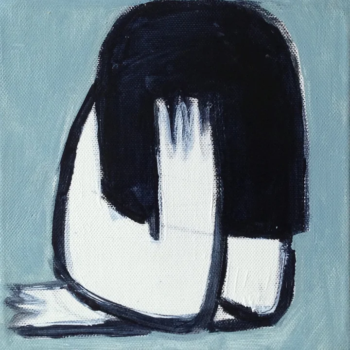 Overthinking (Moods, 2005) — painting by Luz David von Franquemont
