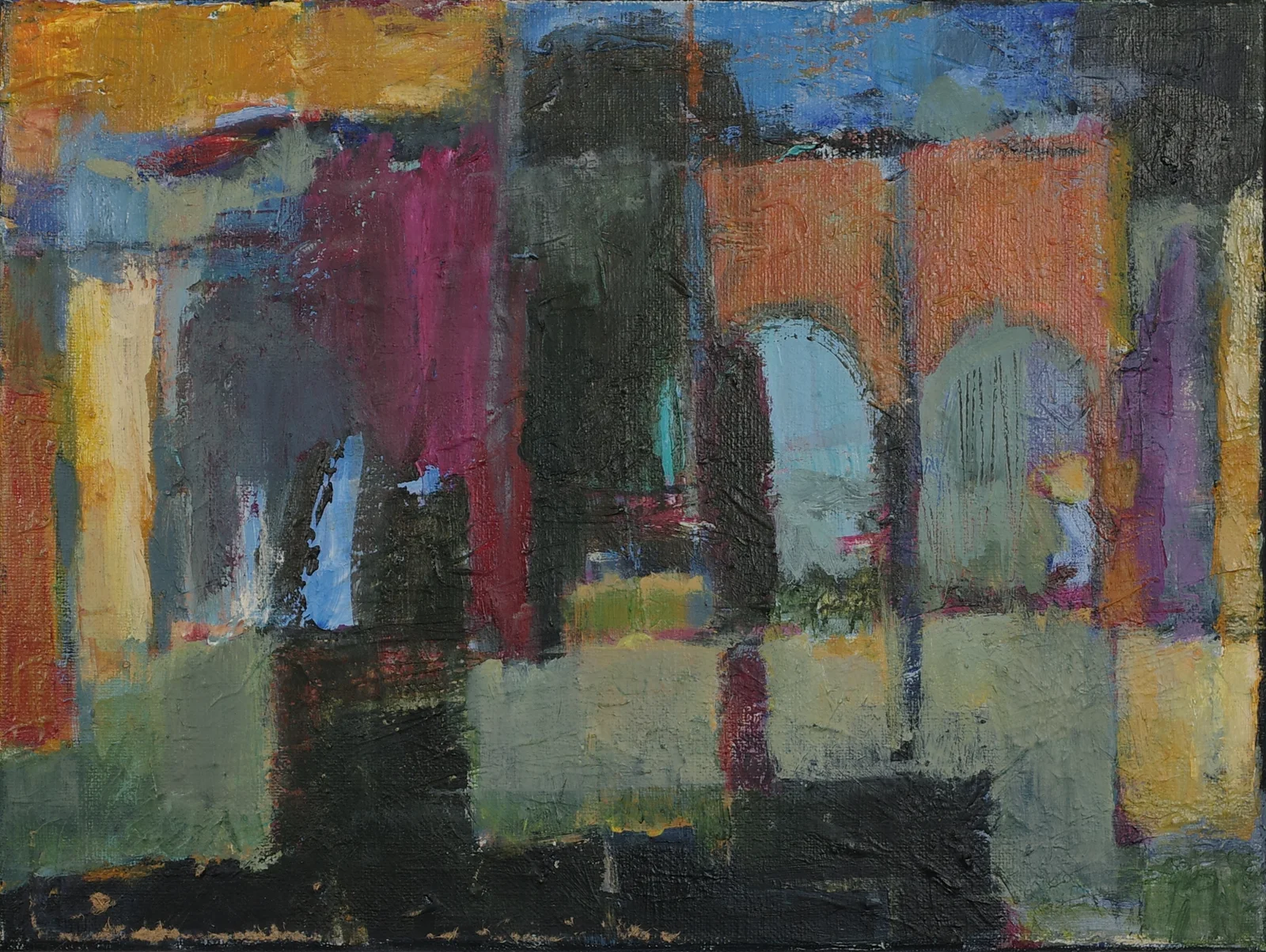Rome (2004) — painting by Luz David von Franquemont