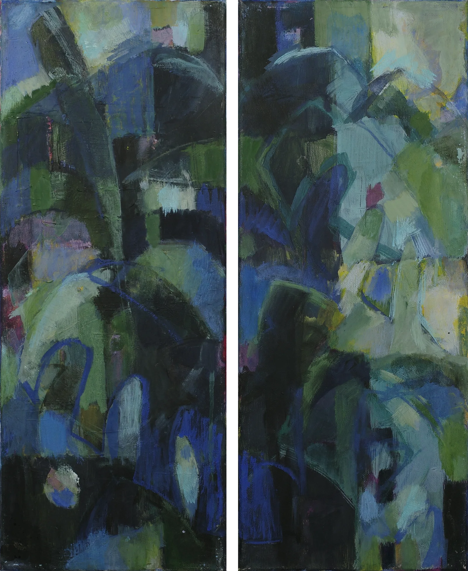 Hortus (2016) — painting by Luz David von Franquemont
