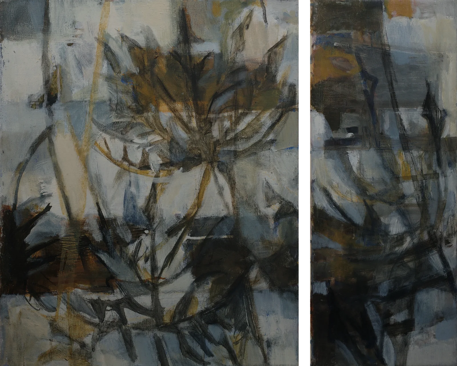 Coral Plant (2016) — painting by Luz David von Franquemont
