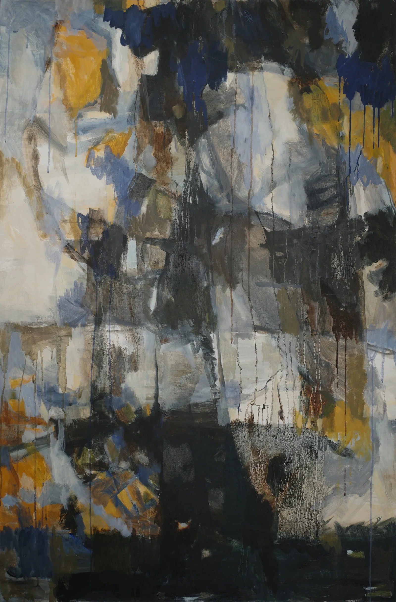Lightning (2016) — painting by Luz David von Franquemont
