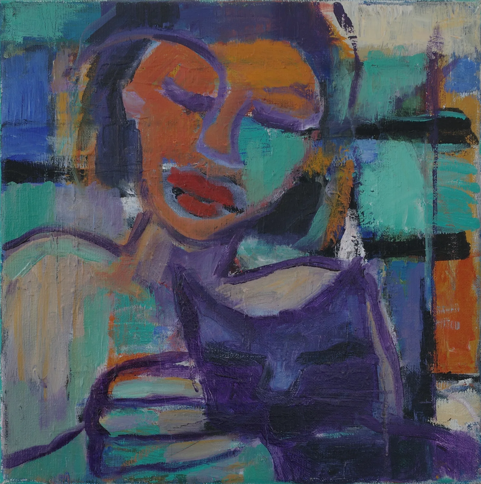 Untitled — painting by Luz David von Franquemont