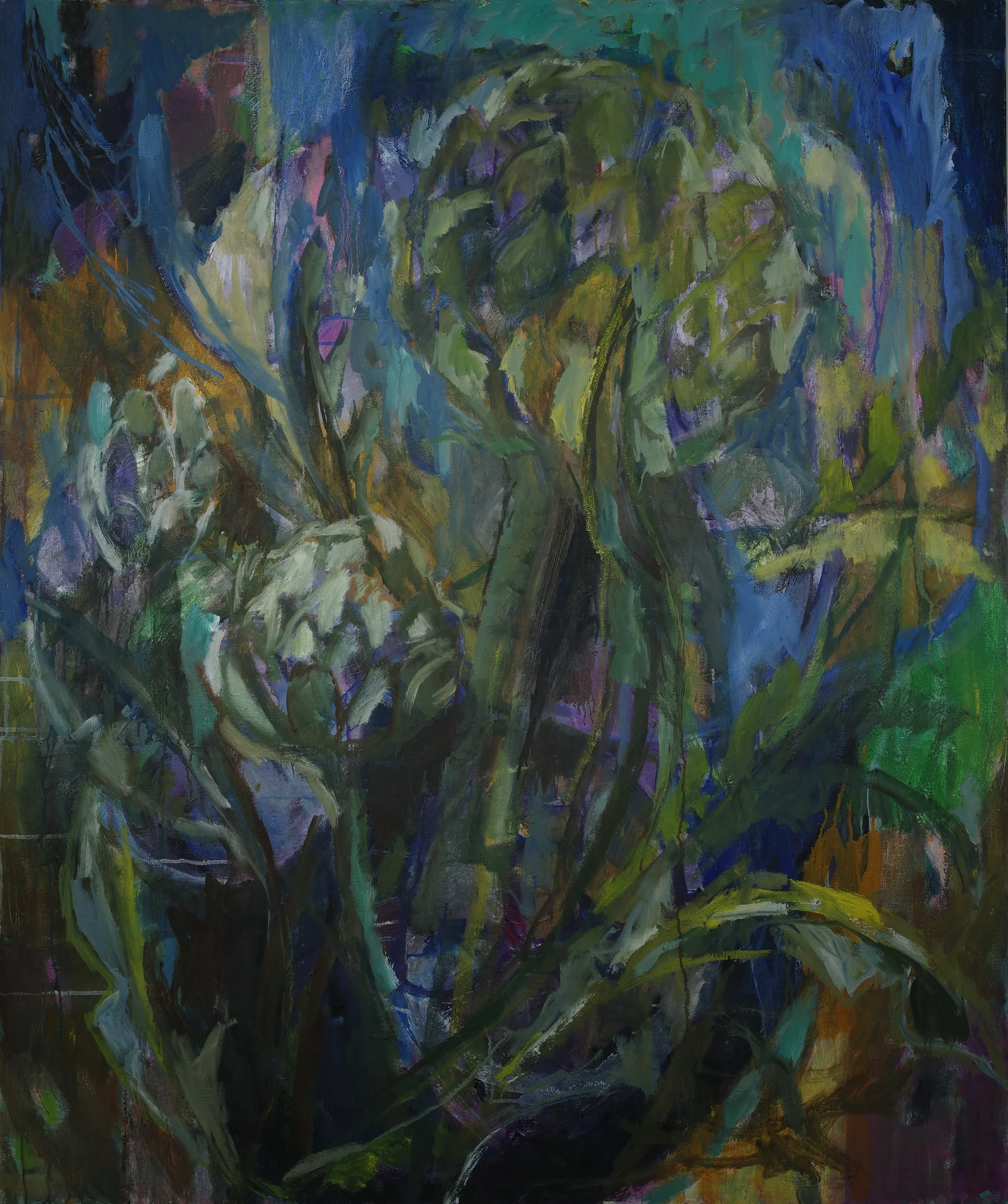 Artichoke (2007) — painting by Luz David von Franquemont