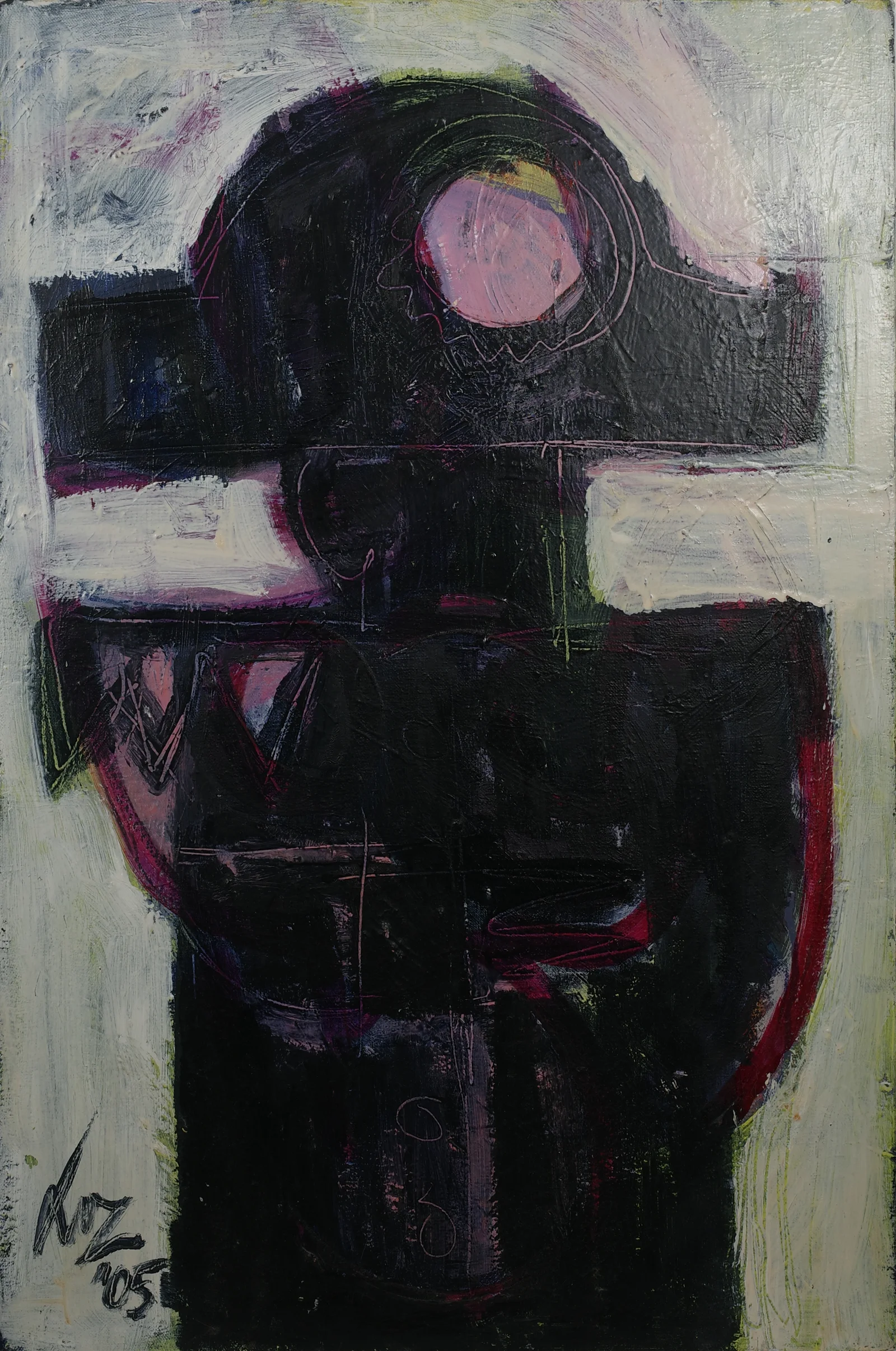 D.O.G (Delusions of Grandeur, 2005) — painting by Luz David von Franquemont